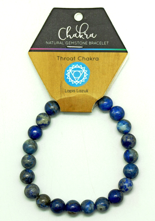 Throat Chakra Lapis Lazuli Gemstone Bracelet